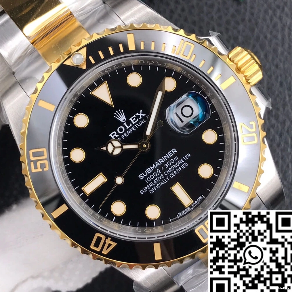 Submariner Factory VS Rolex Ceramic 116613-LN-97203 Bezel 0807